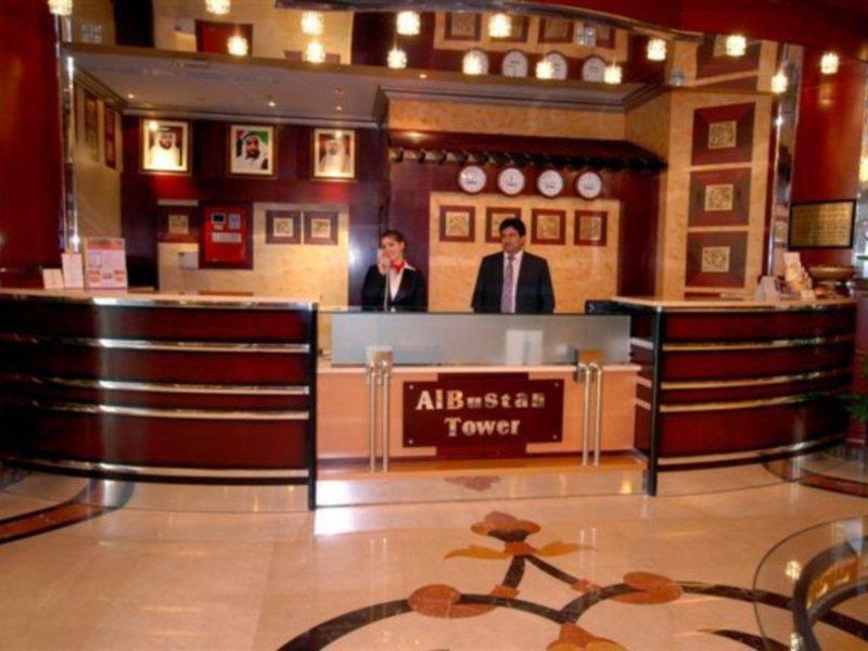 Al Bustan Tower Hotel Suites Sharjah Bagian luar foto